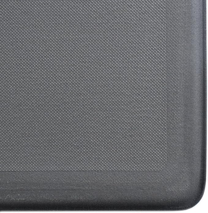 iCustomRug Ergonomic Anti Fatigue Mat, for Comfortable Standing in Kitchen, Bathroom, Workstation Memory Foam Mat in Stone 39"×20"×0.50" (L×W×H)