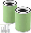 2 Pack KILO H13 True HEPA Filter Compatible with Afloia KILO, KILOPLUS, KILOPRO, MIRO,MIRO PRO and MORENTO MR-Kilo, Kalo Air Pur ifier, 360° 4-Stage Filtration