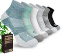 Diabetic Socks for Men,6 Pairs Ankle Mens Diabetic Socks,Diabetic Neuropathy Socks for Men Size 9-11/10-13/13-15.