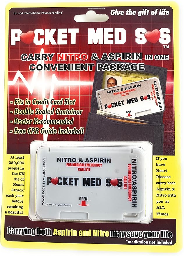 Portable Pill Organizer Case - 1 Compartment