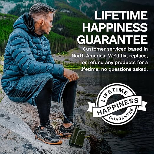 Survivor Filter PRO X - Electric Portable Camping Water Filter - Filters Bacteria, Parasite, Viral (Pack of 2)