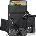 Xtreme Sight Line ~ Faraday Bag for Tablets and Other Medium Size Electronics ~ Data Security for Executive Travel ~ Shoulder Strap Included ~ Tracking/Hacking Defense