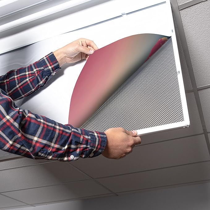 OCTO LIGHTS Fluorescent Light Covers Pink Cloud Sky Panel for Ceiling Lights, Light Covers for Ceiling Lights Classroom 2x4 (22.38"x46.5") Backlit Film Insert for Fluorescent Fixtures (Pack of 1)