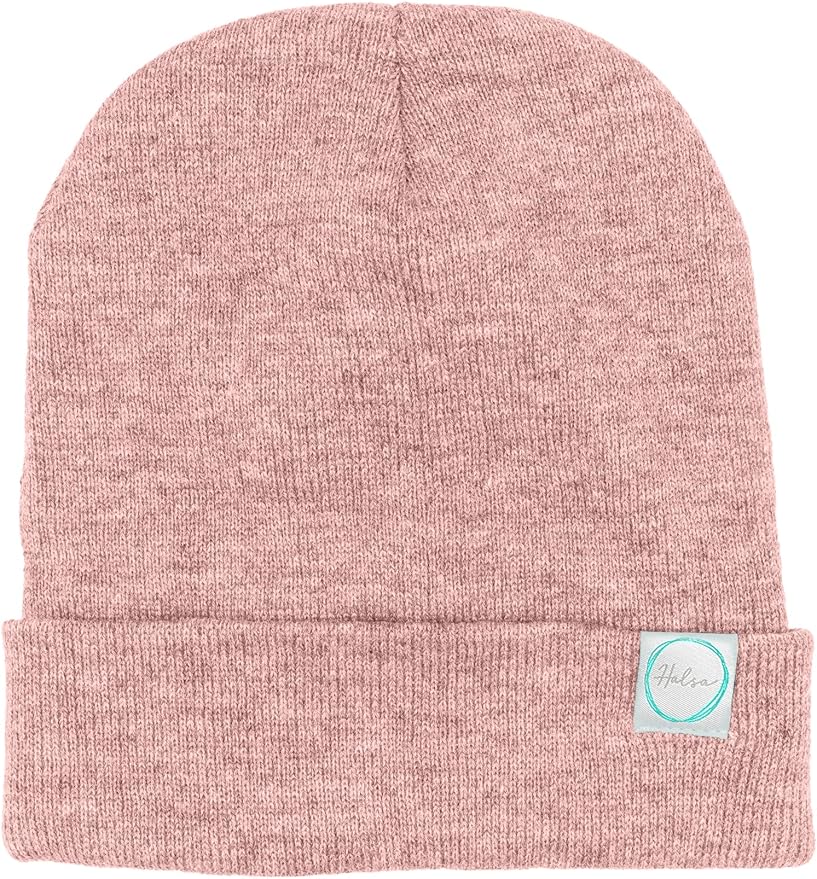 Halsa EMF Protection Hat, Faraday Beanie. Anti Radiation, EMF RF Radiation Shielding Silver Fabric Lined.