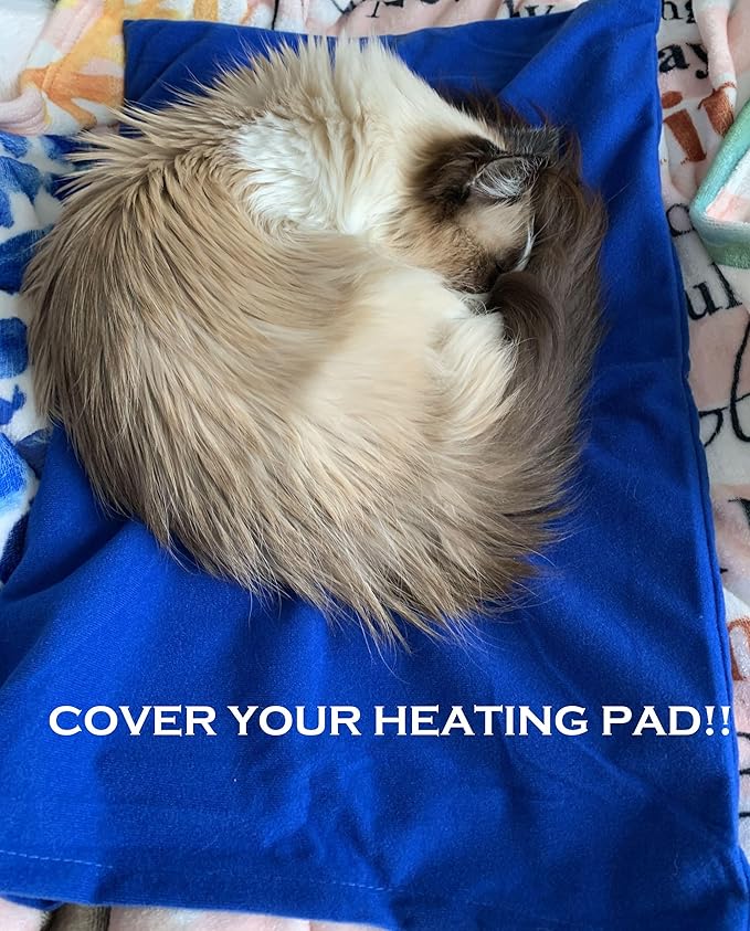 Accessory Cover for Large Microwavable Heating Pad for Moist Heat Therapy | Removable Washable Protection by ComfortCloud