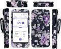 SNK Designed Fitted Leather Case with Belt Clip for Omnipod 5 Receiver (Continuous Glucose Monitoring) (FL2/BLACK)