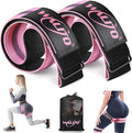 Booty Bands for Women Glutes - BFR Blood Flow Restriction Bands with Weekly Plan for Legs, Butt & Hip Building, Occlusion Bands for Workouts, Fabric Bands for Squat Butt & Thigh