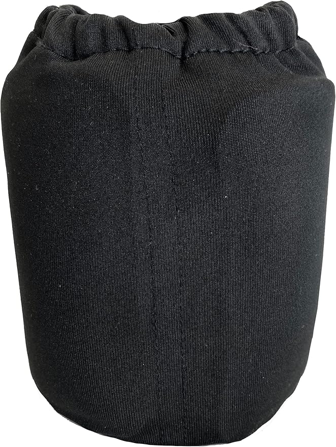 HurtSkurt® Premium Ice Therapy Sleeve – Flat Black Small – Stretch-Fit Wearable Cold Compression Wrap for Knee, Leg, Elbow & Ankle Recovery