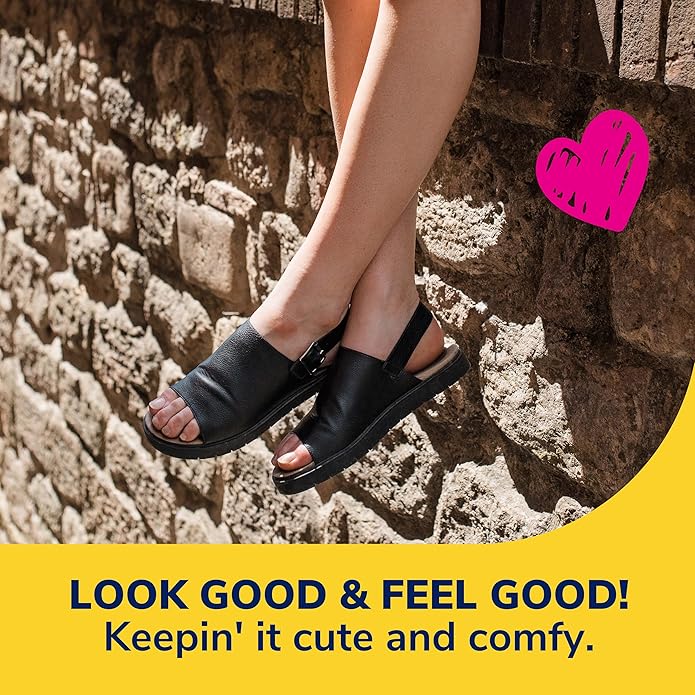 Dr. Scholl's Love Your Flats & Sandals 3/4 Length Insoles, All-Day Comfort, Relieve & Prevent Shoe Discomfort, Absorbs Shock, Arch Support