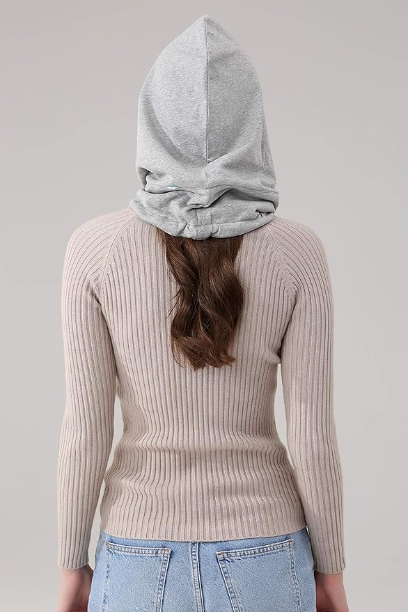 Radia Smart® EMF Protection Hood, Faraday Hat, 5G Blocking, RF Shielding, WiFi Shield, Brain Coat, Grey