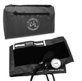 EMI Aneroid Sphygmomanometer Manual Blood Pressure Large Adult Cuff (Large Adult - Black)