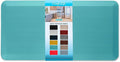 ComfiLife Anti Fatigue Floor Mat – 3/4 Inch Thick Perfect Kitchen Mat, Standing Desk Mat – Comfort at Home, Office, Garage – Durable – Stain Resistant – Non-Slip Bottom (24" x 70", Teal)