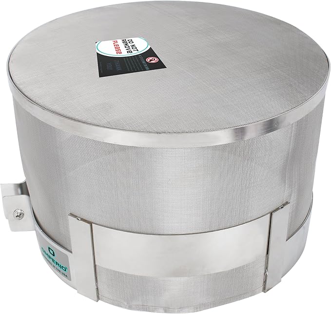 OMPERIO Smart Meter Cover RF-Radiation Shield Guard EMF Protection, Reduces EMF RF and 5G, Stainless Steel 316 Faraday Cage (Designed in USA by OMPERIO® Family Brand)