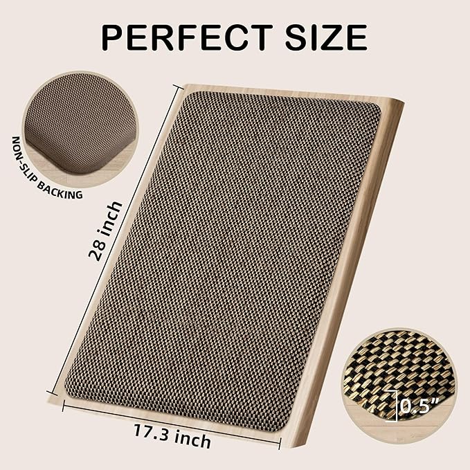 Kitchen Mats for Floor Cushioned Anti-Fatigue Kitchen Floor Mat Non Slip Kitchen Rugs for Floor Absorbent Memory Foam Comfort Standing Mat for Front of Sink, Office, Laundry(Black, 17.3"x28")