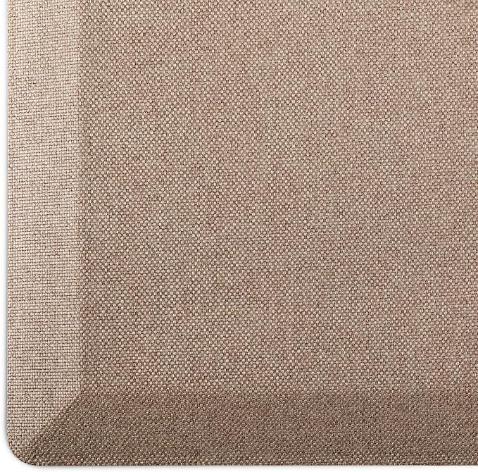 LUMI Anti Fatigue Cushioned Comfort Mats for Standing, 3/4 Thick Ergonomic Mats for Desk Office, Non-Slip, Ultra Soft, Memory Foam Rugs for Home, Kitchen, Laundry, 20"x48", Beige