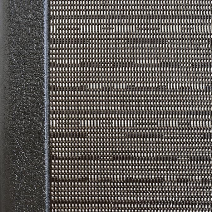 iCustomRug Anti Fatigue Kitchen Mat with Durable textalene Surface, for Comfort While Standing in Kitchen, Bathroom, Workstation Memory Foam Mat 39"×20"×0.50" (L×W×H) in Black